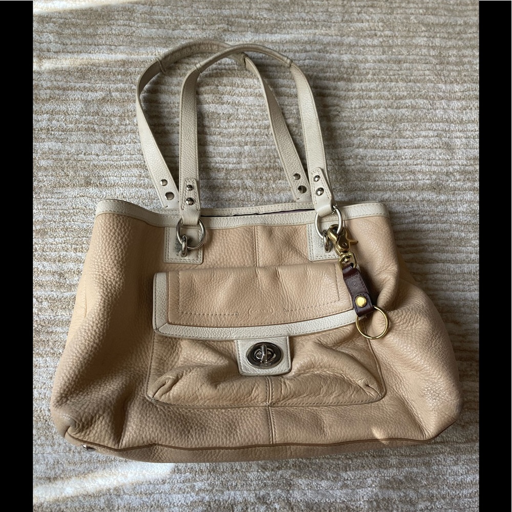 COACH Leather Shoulder Bag